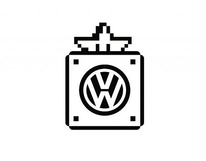  Vinilo adhesivo para vehículos Volkswagen NINTENDO SECRET 07193