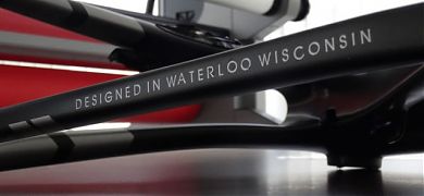 Decoración con vinilos adhesivos de una bicicleta Trek Madone