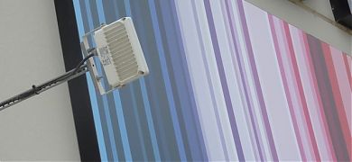 Renovar un vinilo decorativo en exterior de local