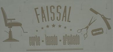 Vinilos decorativos personalizados para una barbería