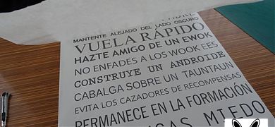 ¿Cómo se hacen los vinilos decorativos?