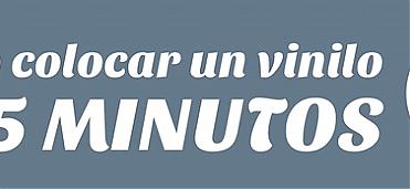 Cómo colocar un vinilo adhesivo en 5 minutos