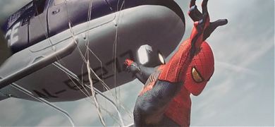 ¿La habitación de tu hijo sigue siendo aburrida? Marchando un vinilo gigante de Spiderman!
