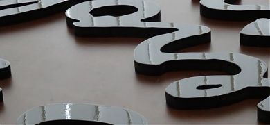Letras corpóreas, la nueva tendencia en el mundo de la rotulación y la publicidad