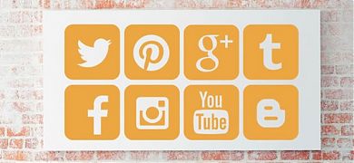 Vinilos decorativos personalizados redes sociales: Facebook, Instagram, Pinterest, WhatsApp!