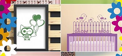 Vinilos infantiles, la decoración más original para los niños de la casa