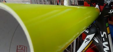Nuevos vinilos adhesivos fluorescentes para la decoración de bicicletas Mountainbike, mtb y ciclismo de montaña