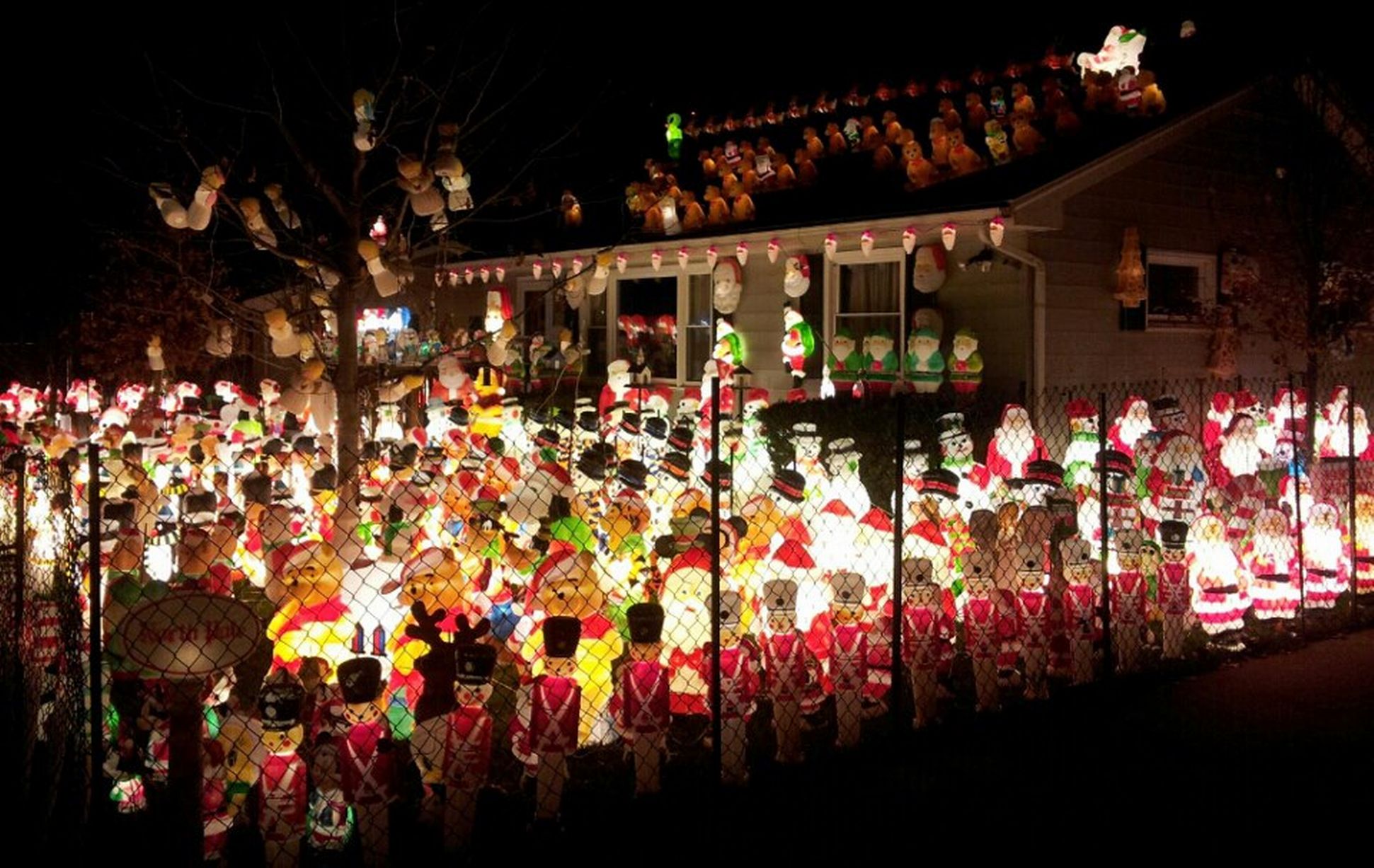 las decoraciones navide&ntilde;as m&aacute;s extravagantes