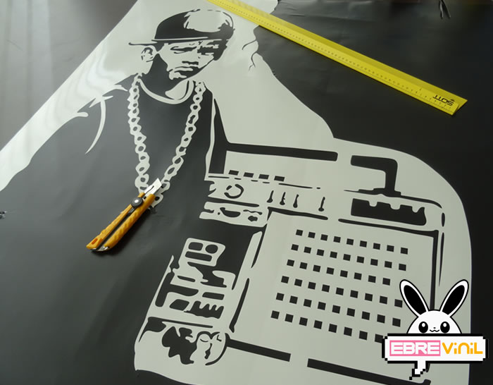 Banksy vinilos decorativos pared