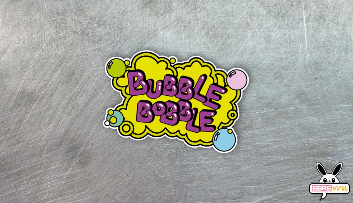 Bubble Bobble vinilo adhesivo