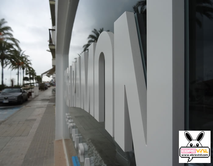Letras Corpóreas y Números en PVC