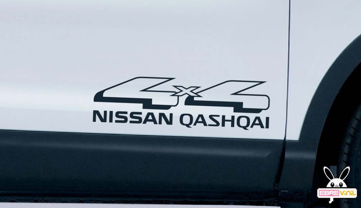 Nissan Qashqai vinilos decorativos, adhesivos, sticker