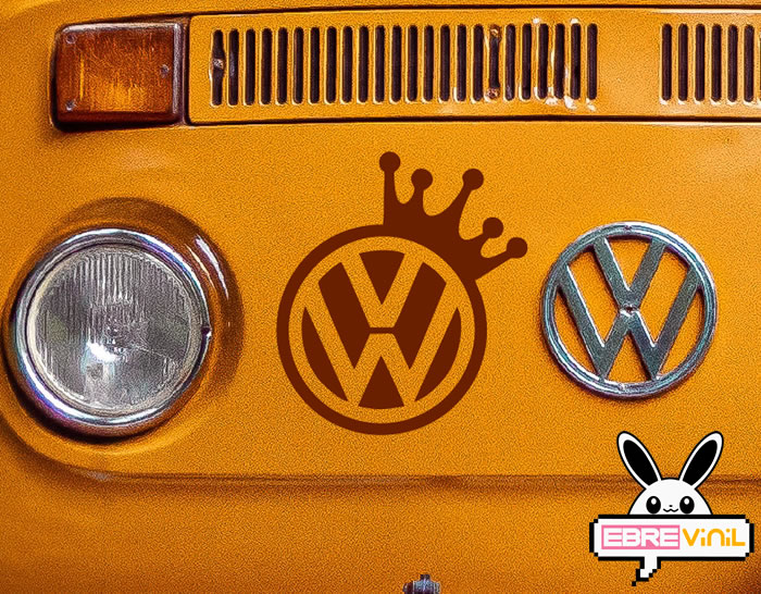 Volkswagen King - Vinilo adhesivo para decoración de vehículos Volkswagen