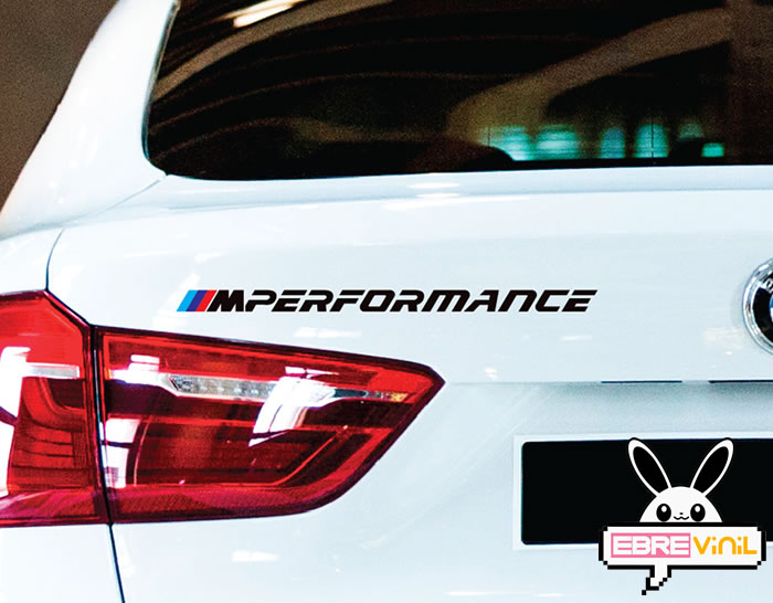 Pegatinas para los parachoques y capó de BMW M Performance venta en línea