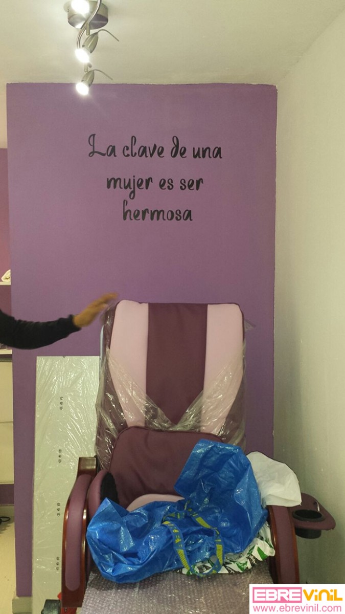 adhesivos decoración centros uñas belleza estética rótulos