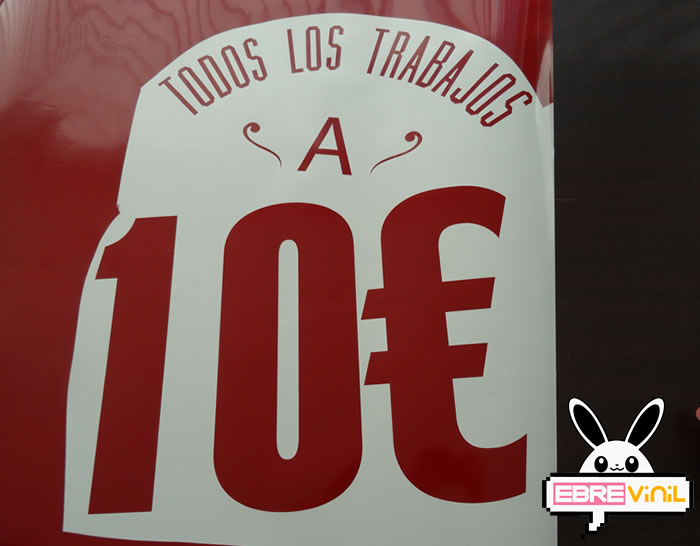 adhesivos vinilo personalizadas escaparates