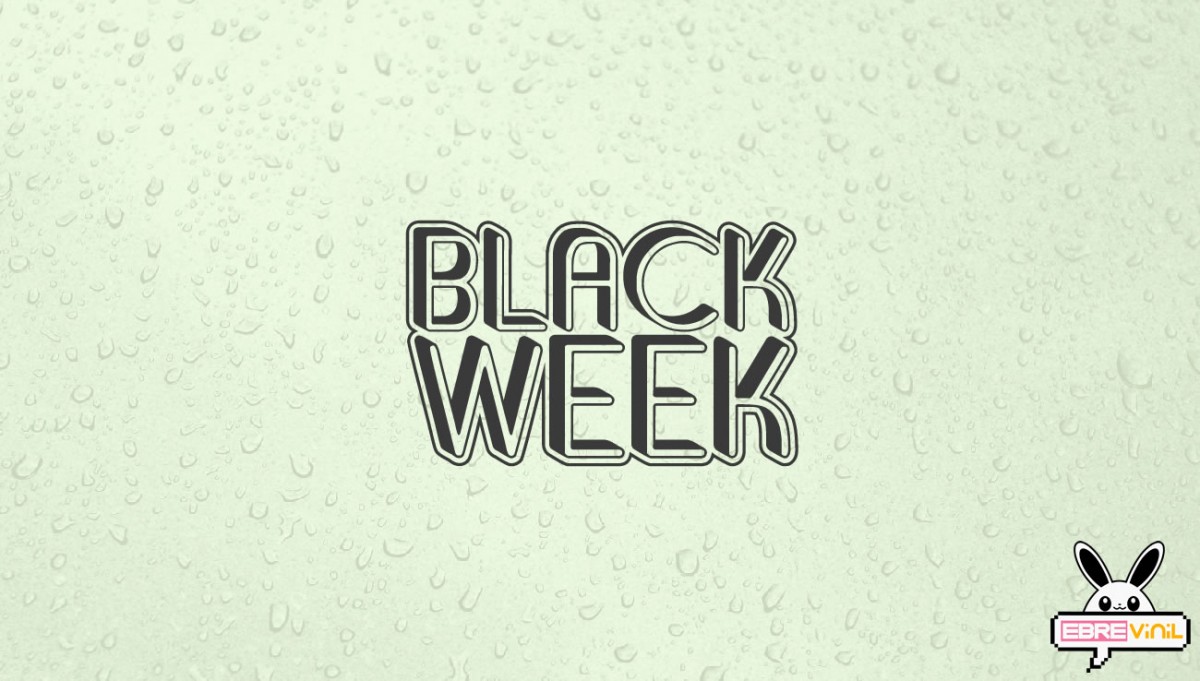 black week carteles adhesivos