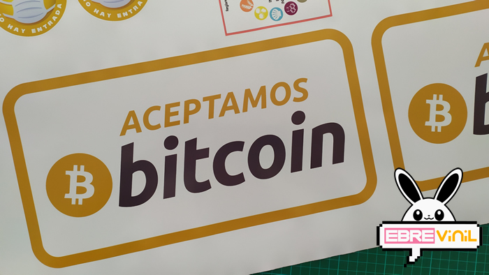 cartel aceptamos pago bitcoin