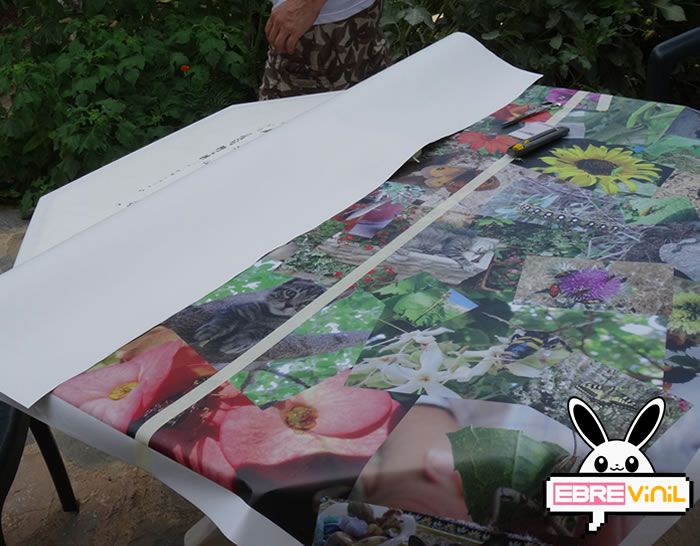 cómo pegar un vinilo decorativo paso  a paso