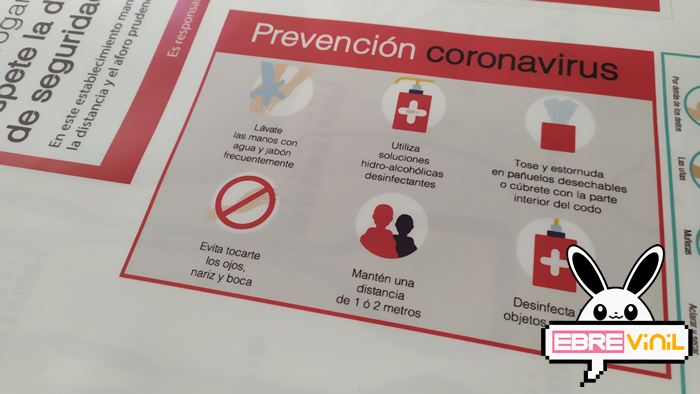 comprar vinilos coronavirus prevenir coronavirus