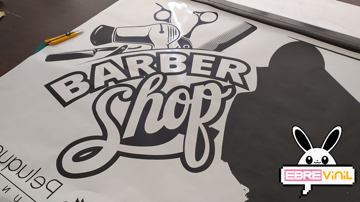 comprar vinilos decorativos barberías y barbershop
