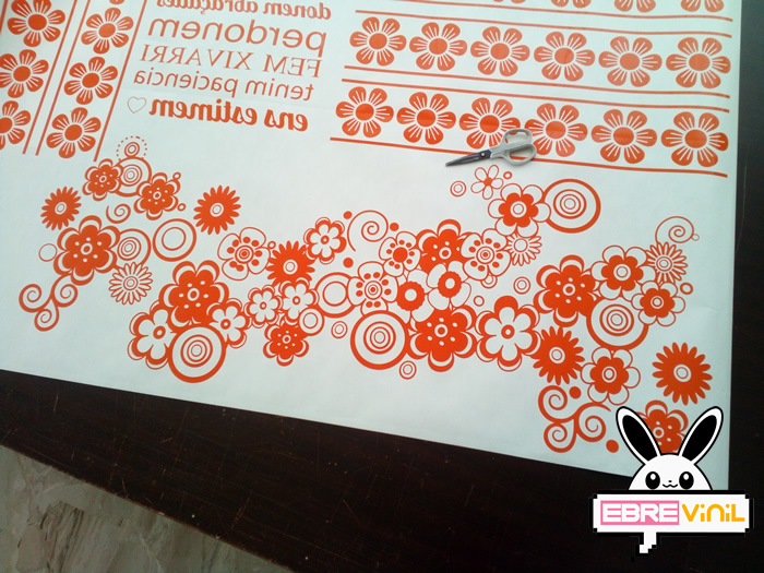comprar vinilos decorativos florales