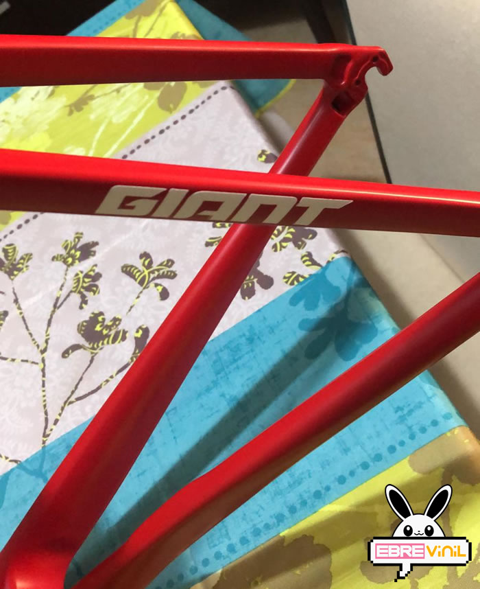 decoración bicicleta GIANT