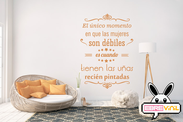 decoración para mujeres con vinilos adhesivos