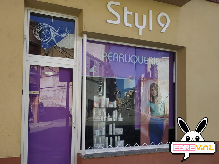 decoración personalizada peluquerias