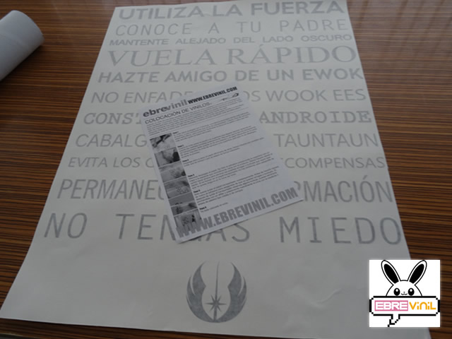 instrucciones colocar vinilo adhesivo