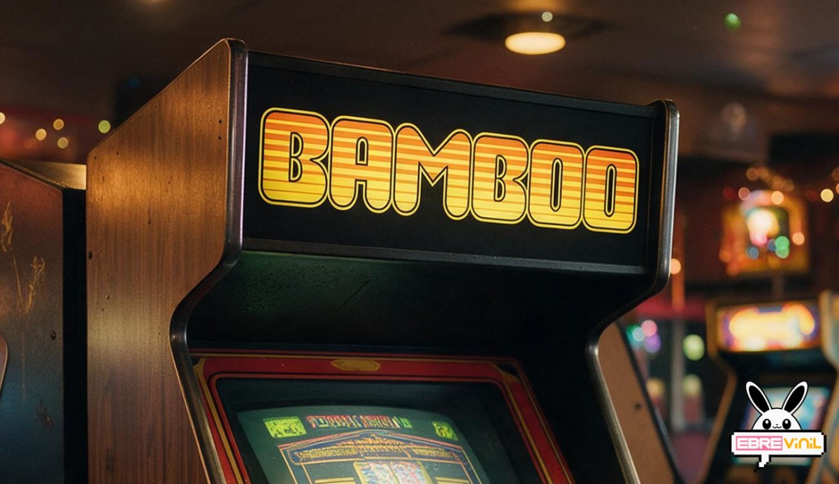 Máquina recreativa Bambú Lujo de Videotronic con la marquesina renovada