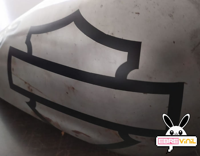 personalizar harley davidson con vinilos