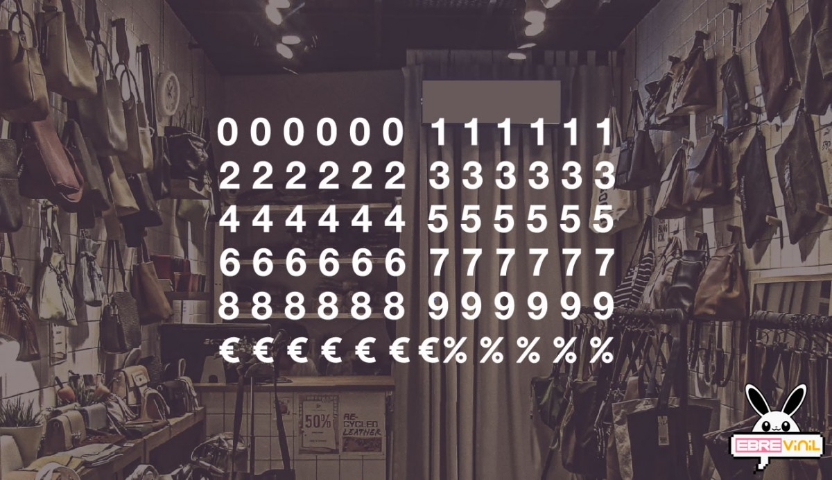 vinilos decorativos con plantillas de numeros