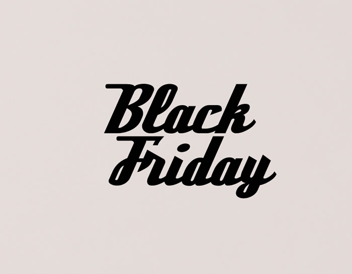Vinilo especial aparadores y cristales para la campaña promocional del Black Friday