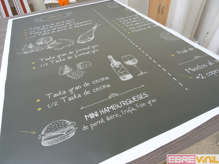 venta online de vinilos decorativos para restaurantes, bares, tabernas y tascas