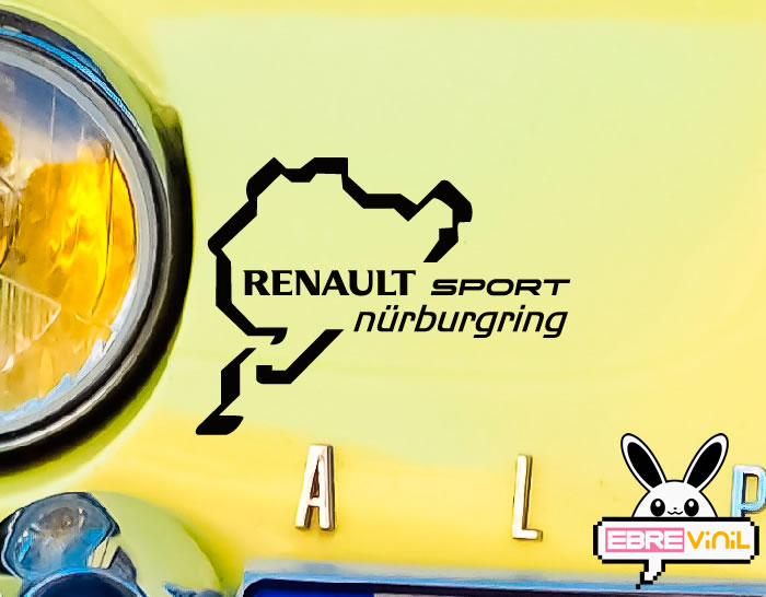vinilo adhesivo Renault Nürburgring