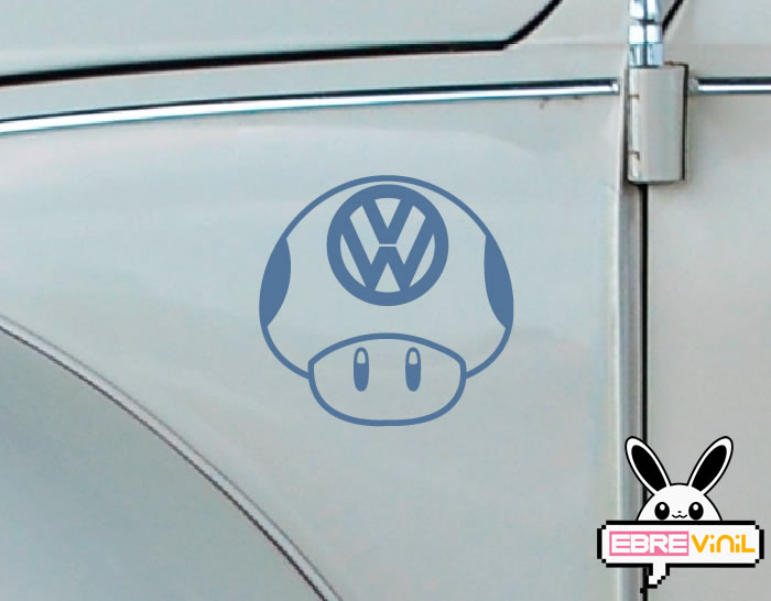 vinilo adhesivo Volkswagen Mushroom