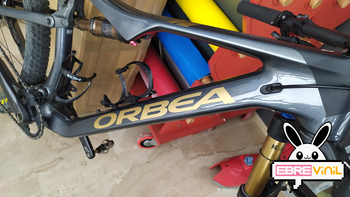 vinilo adhesivo bicicleta orbea