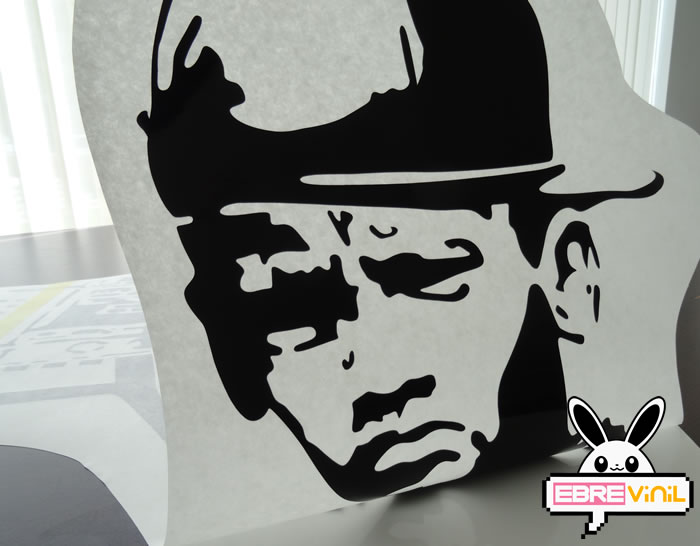 vinilo adhesivo decoración casa banksy