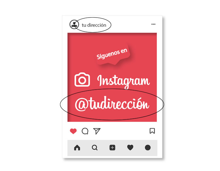 vinilo adhesivo personalizado instagram