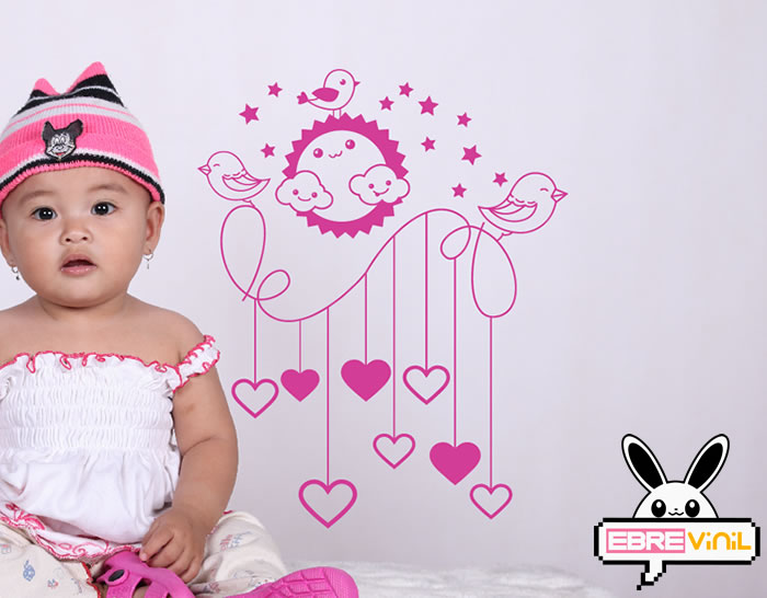 viilos decorativos de pared para bebés