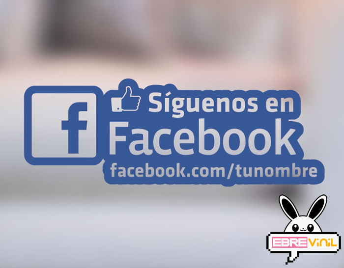 vinilo decorativo facebook crsitales tiendas