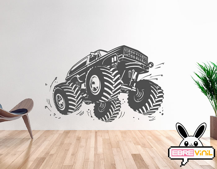 vinilo decorativo pared jeep 4x4 extremo aventuras