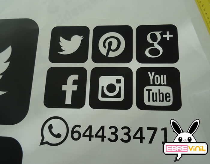 vinilo decorativo redes sociales facebook