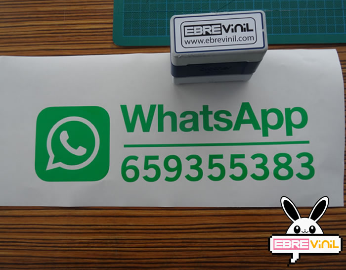 vinilo decorativo whatsapp