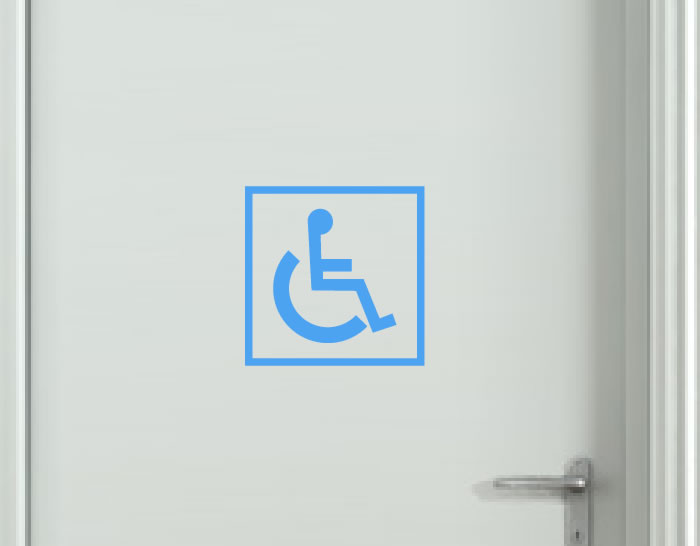 vinilo lavabo discapacitados