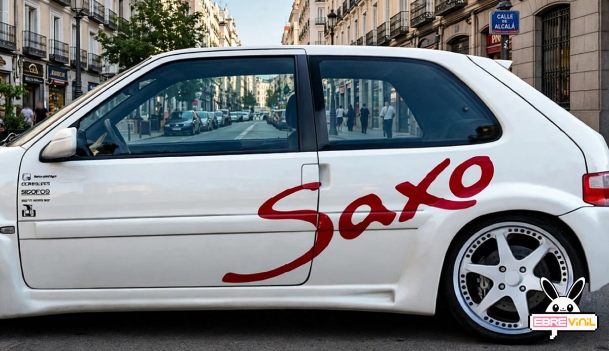 Vinilo Saxo disponible en múltiples colores personalizados