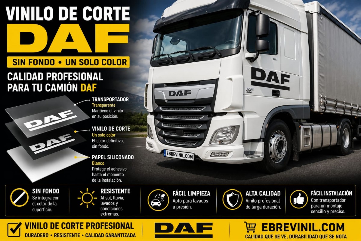 vinilos adhesivos de corte camionesDAF pegatinas adhesivos