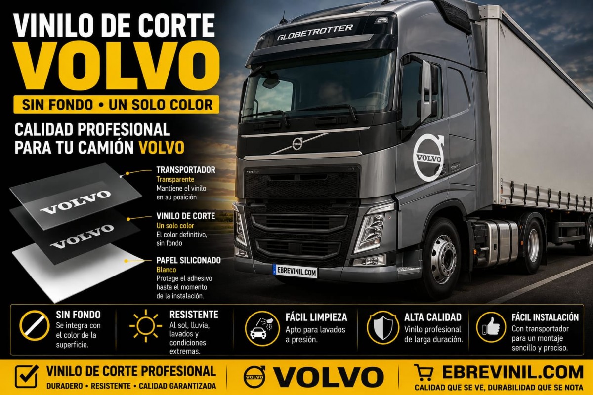 vinilos pegatinas adhesivos decorativos camiones volvo cabina vikingo laterales