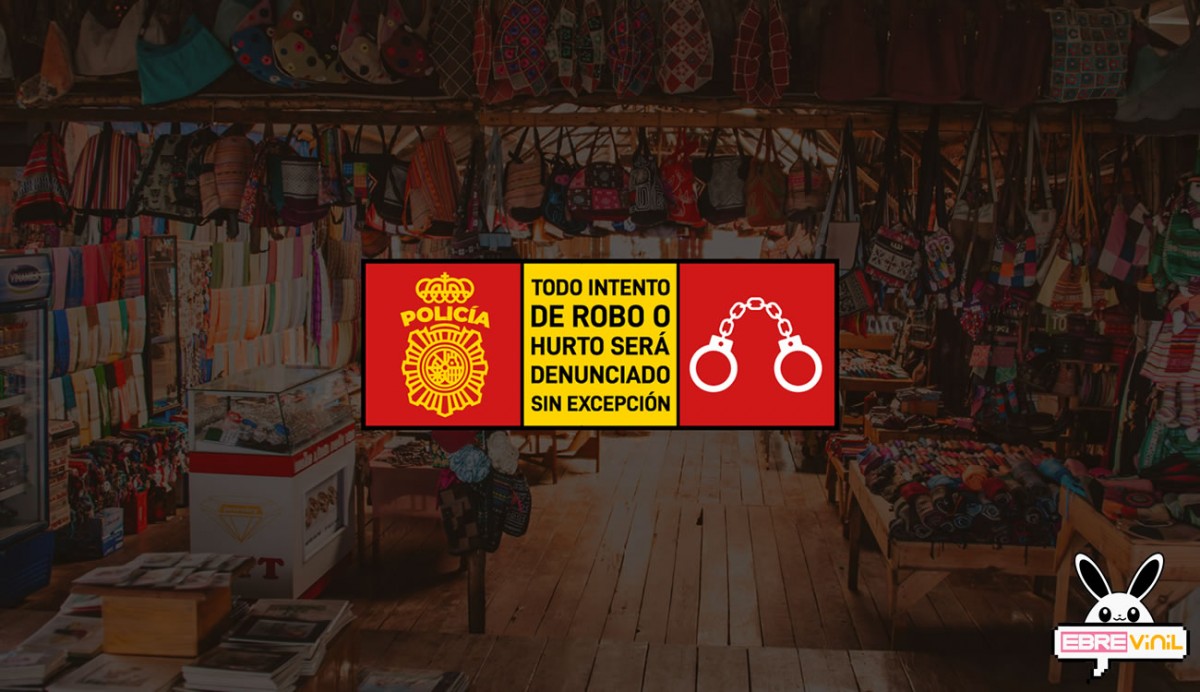 vinilos adhesivos hurtos robos policia